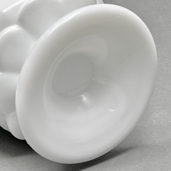 Vintage Westmoreland Milk Glass Pitcher With Embossed Grapes And Vines Detail - Picture 9 of 10